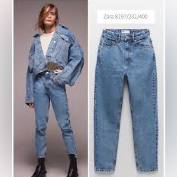 Zara comfort mom fit jeans - Picture 13 of 15